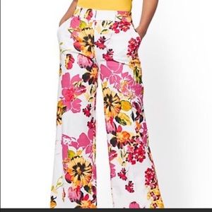 High waisted palazzo pants